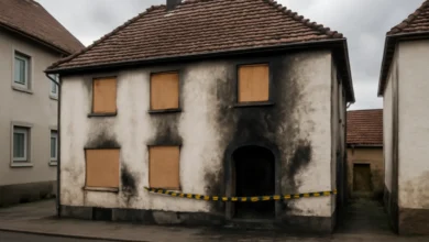 Höxter: Einbrecher plündern brandgeschädigtes Wohnhaus
