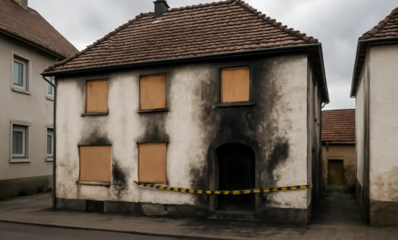Höxter: Einbrecher plündern brandgeschädigtes Wohnhaus