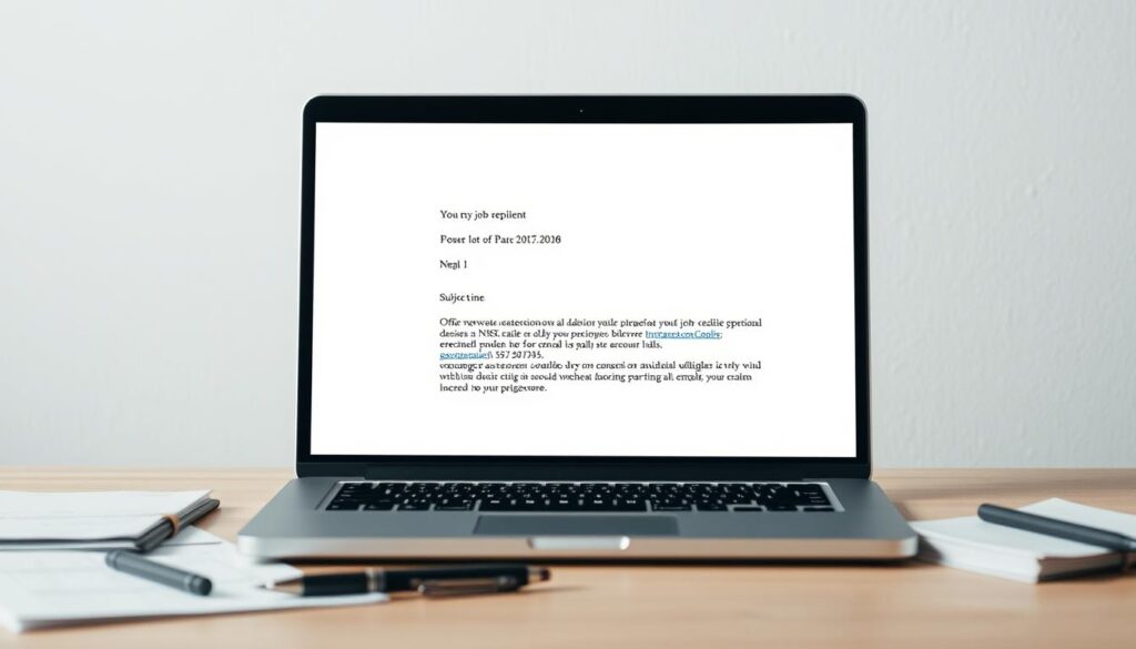 professionelle E-Mail Gestaltung für Bewerbung