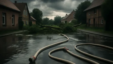 Sonderlage in Hameln und Aerzen nach heftigem Unwetter