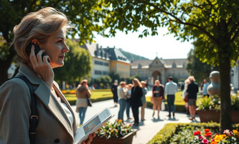 „Bei Anruf Kultur" – Bad Pyrmont bietet barrierefreie Stadtführungen per Telefon